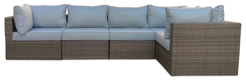 Naples 10-Piece Patio Set - Grey
