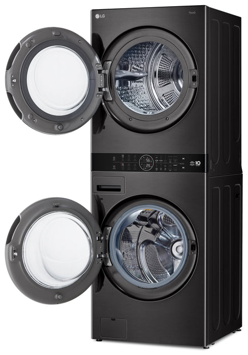 LG WashTower™ with 5 Cu. Ft. Washer and 7.8 Cu. Ft. Ventless HeatPump™ Dryer - WKHC252HBA