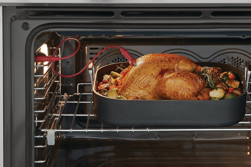 Frigidaire Professional 4.4 Cu. Ft. Gas Range With True Convection and Six Burner Cooktop - Smudge-P… 