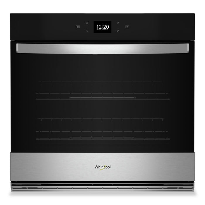 Whirlpool 30\" 5 Cu. Ft. Electric Single Wall Oven with Air Fry - Fingerprint Resistant Stainless Ste… 