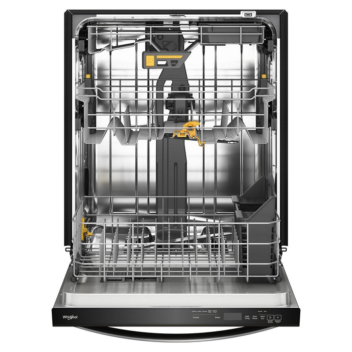Whirlpool 24\" 47 dBA Built-In Dishwasher - Fingerprint Resistant Black Stainless Steel - WDTS8024SV 