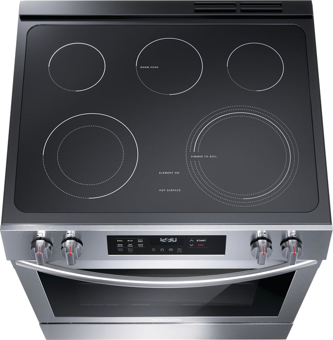 Frigidaire 5.3 Cu. Ft. Electric Range With EvenTemp™ Element and Convection Bake - Stainless Steel -… 