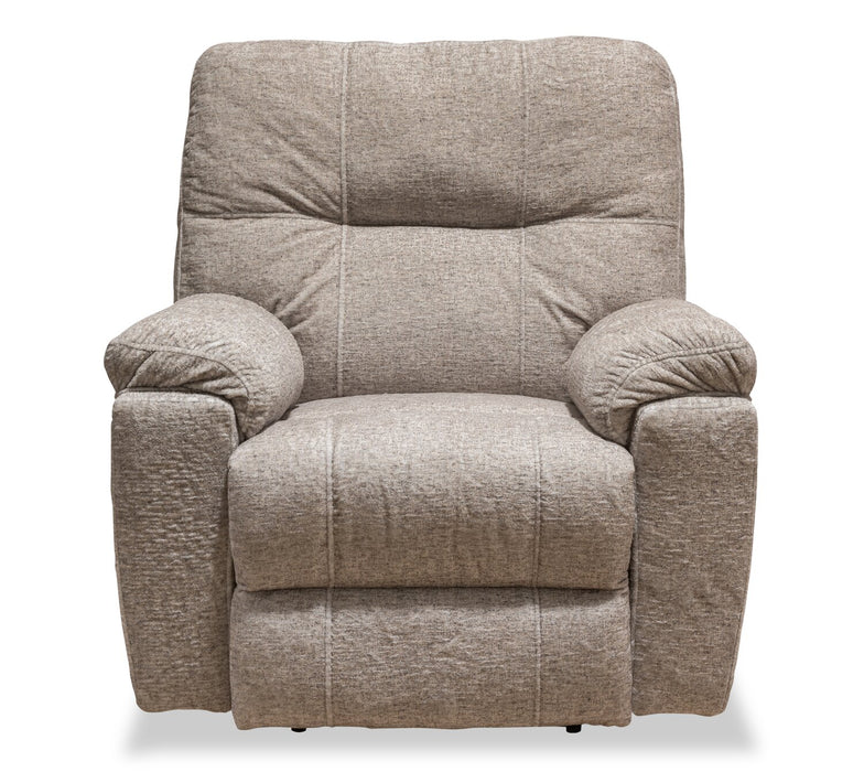 Canadian Made Dawson 40\" Fabric Power Reclining Chair with USB Port - Beige