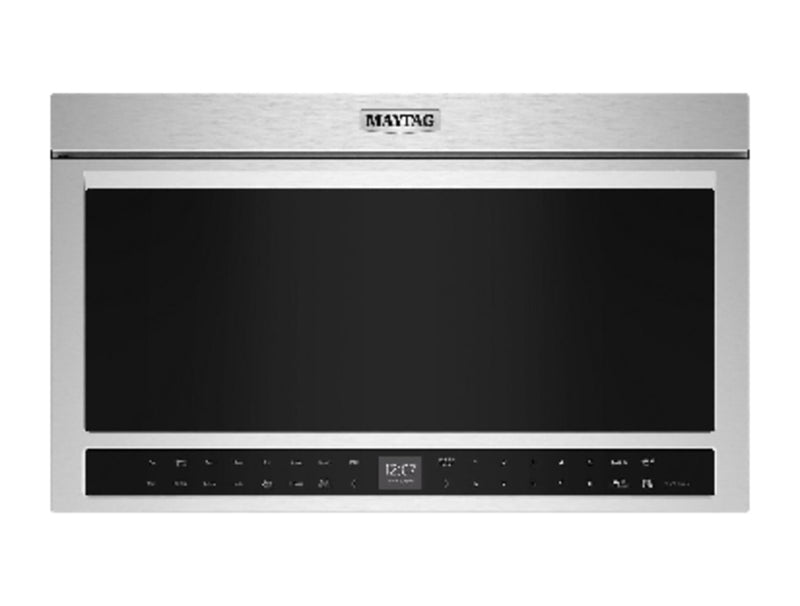 Maytag 1.1 Cu. Ft. Flush Mount Over-the-Range Microwave-Toaster Oven - Stainless Steel - YMMMF8030PZ