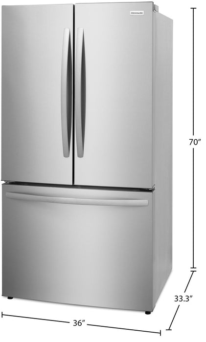 Frigidaire 28.8 Cu. Ft. French-Door Refrigerator with Internal Water Dispenser - FRFN2813AF