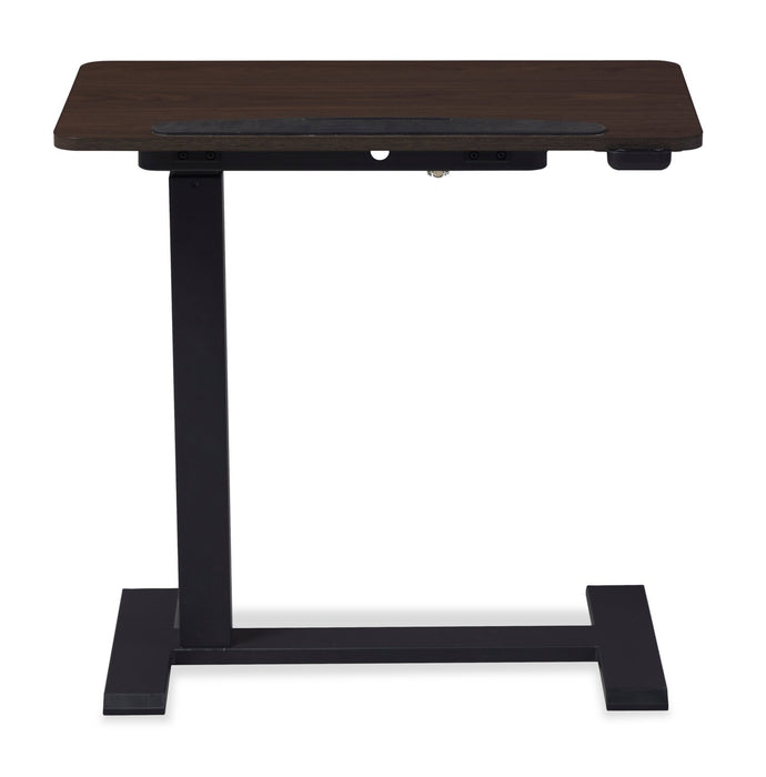 Aaron 26.77\" Height-Adjustable Office Desk with a Lift Top - Walnut