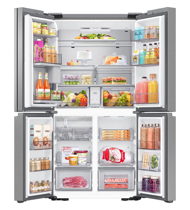 Samsung Bespoke 23 Cu. Ft. Counter-Depth 4-Door Flex™ Refrigerator with Beverage Centre™ - RF23DG9600SRAC