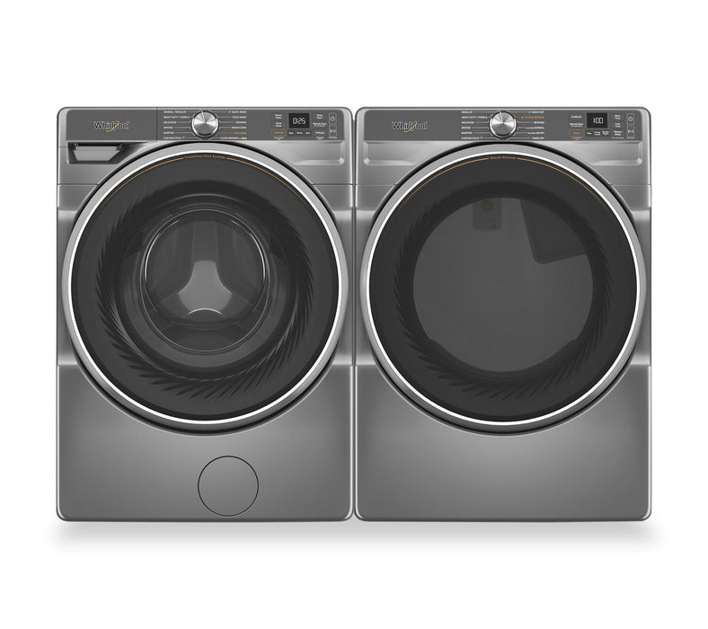 Whirlpool 5.8 Cu. Ft. Front-Load Washer with FreshFlow™ Vent System and 7.4 Cu. Ft. Gas Dryer 