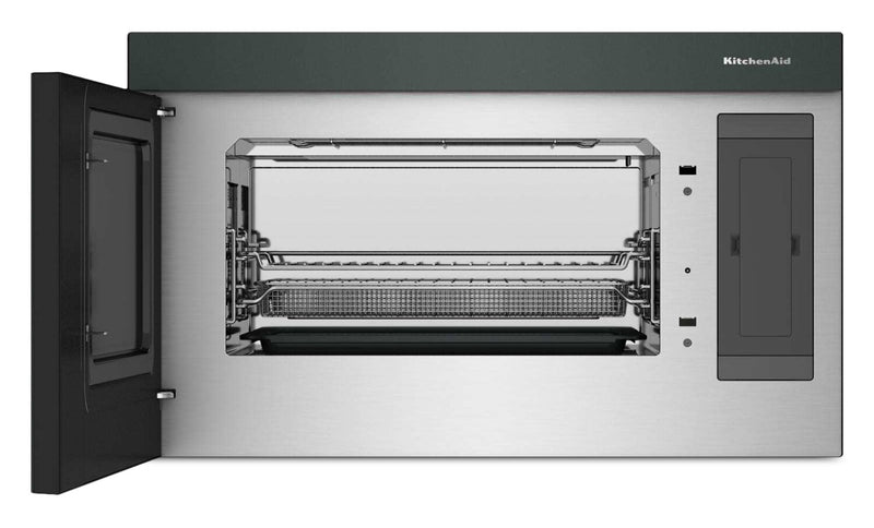 KitchenAid Multifunction Smart Flush Mount Over-the-Range Microwave Oven - Juniper - YKMMF730PJP