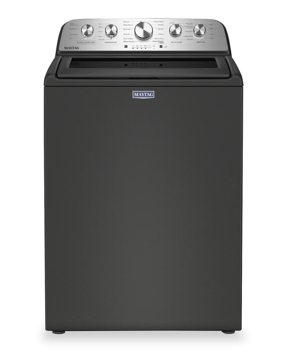 Maytag 5.5 Cu Ft. Top Load Impeller Washer with Pet Pro Option – Volcano Black - MTW5600RU