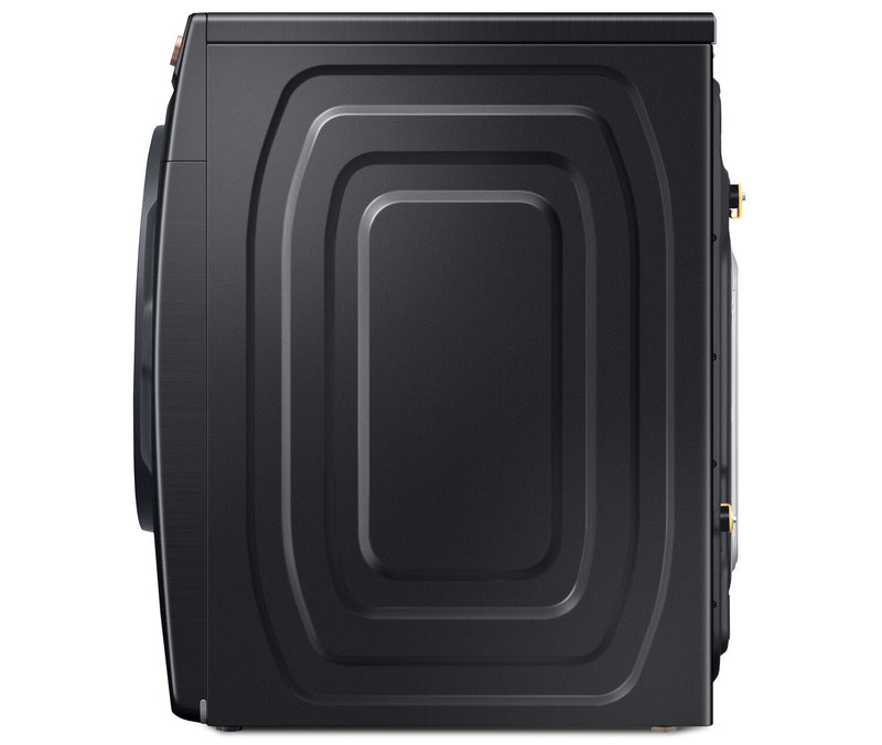 Samsung 5.8 Cu. Ft. Front-Load Steam Washer - Black Stainless Steel - Stackable - WF50BG8300AVUS 