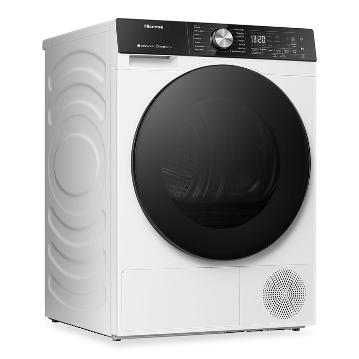 Hisense 24\" 4.5 Cu. Ft. Front Load Dryer with Ventless Heat Pump Technology - White - DH5S452BW