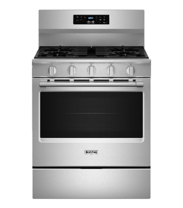 Maytag 5 Cu. Ft. Convection Gas Range with No Preheat Air Fry - Stainless Steel - MFGS6030RZ