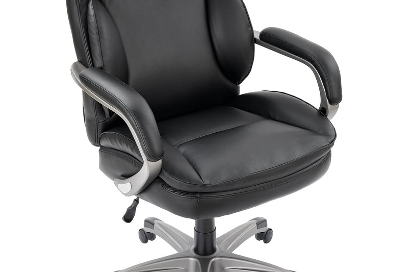 Sealy® Palisade 28\" Adjustable Ergonomic Office Chair - Black