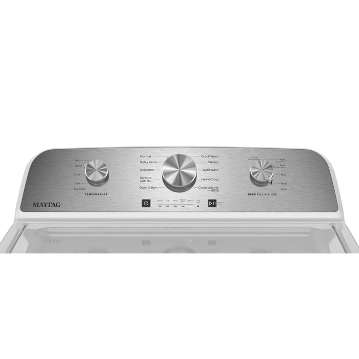 Maytag 4.8 Cu. Ft. Top Load Washer – White - MTW4205SW