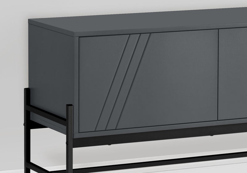 Jae 59” TV Stand - Grey