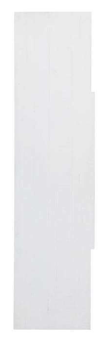 Wesley 70\" Traditional TV Stand with Storage and Cable Management for TVs up to 75\" - Chalk White