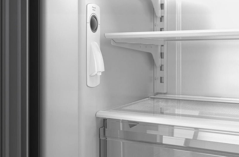 Whirlpool 36\" 20 Cu. Ft. Counter-Depth French-Door Refrigerator - Black - WRFC2036RB