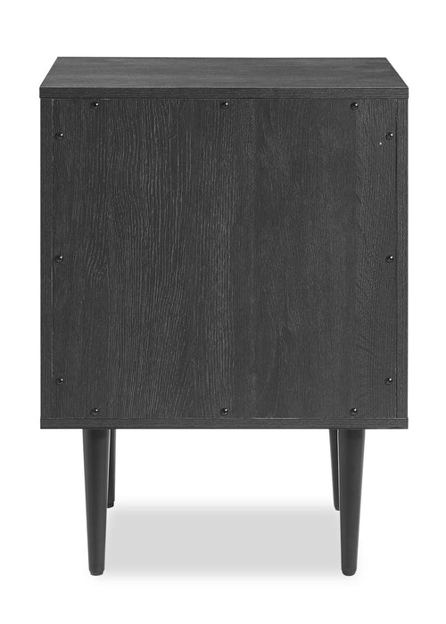 Brax Nightstand - Black Oak