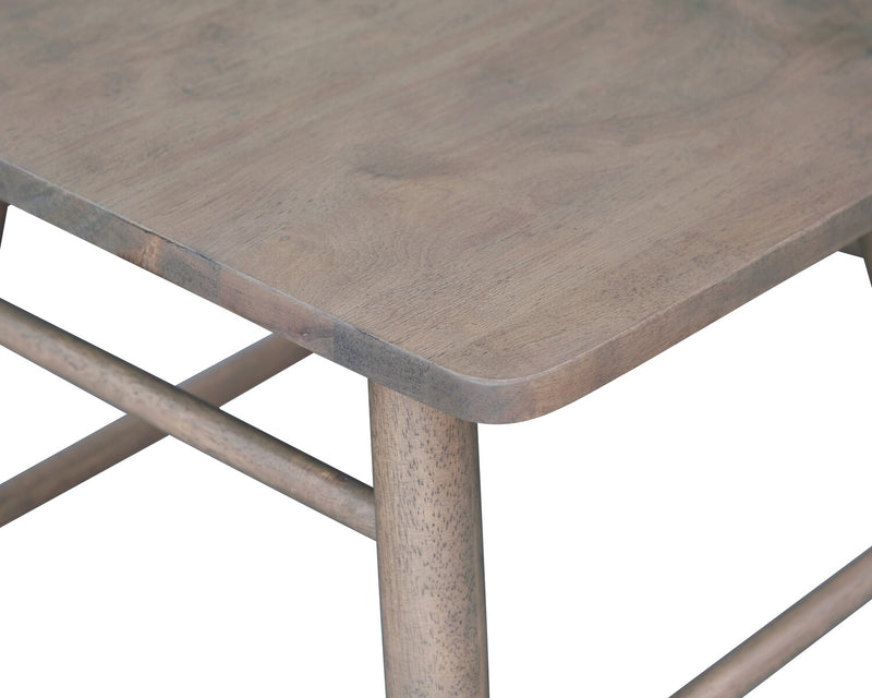 Remi Slatback Dining Chair - Brown