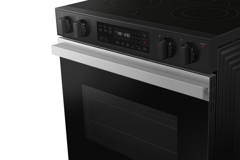 Samsung Bespoke 6.3 Cu. Ft. Smart Electric Range - NSE6DG8100SRAC