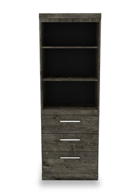 Camden 23.35” Pier with Storage - Alabaster Oak 