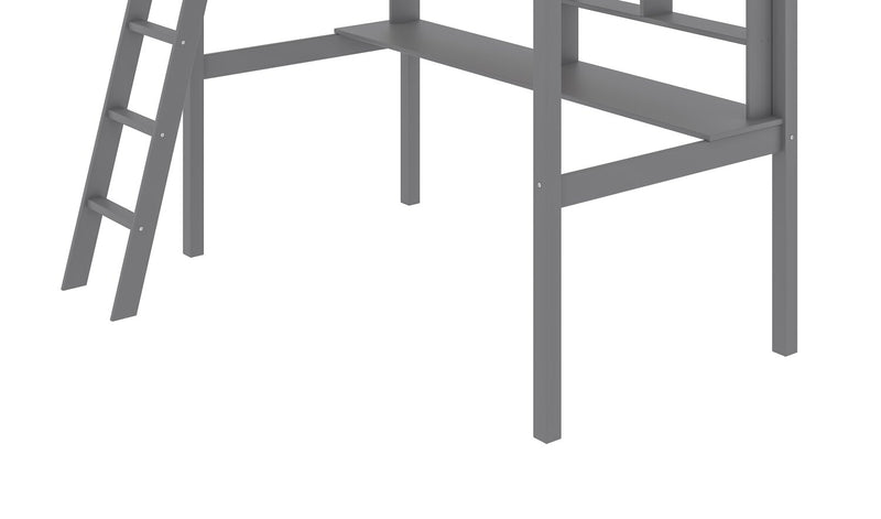 Brody Twin Loft Bed with Desk