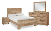 Derekson 6-Piece Full Bedroom Package - Light