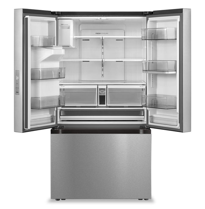 Midea 36\" 29.3 Cu. Ft. Smart French-Door Refrigerator - Stainless Steel - MRF29D2AST
