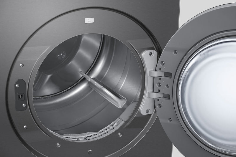 Samsung 7.6 Cu. Ft. Electric Dryer with AI Opti Dry - Dark Steel - DV90F53AESAC