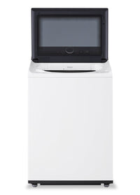 LG 6.3 Cu. Ft. Smart Top-Load High-Efficiency Washer - White - WT8400CW