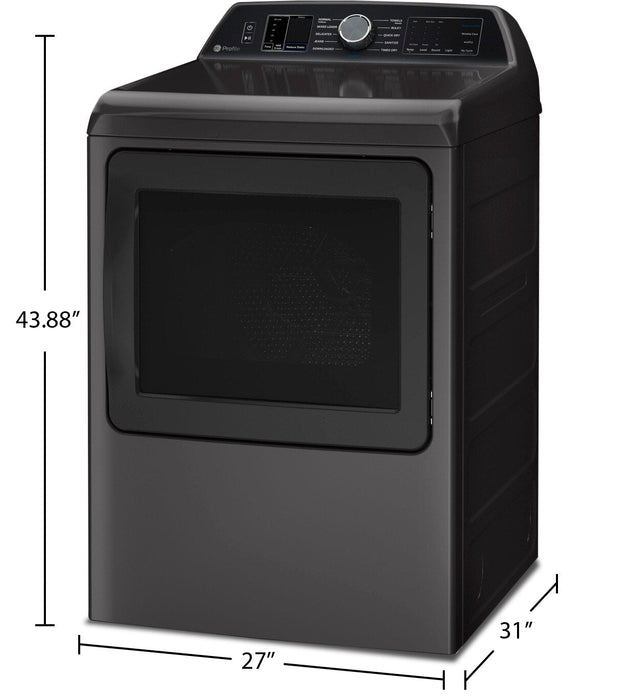 Profile 7.4 Cu. Ft. Electric Dryer with Washer Link - PTD70EBMTDG 