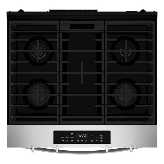 Whirlpool 30\" 5.0 Cu. Ft. Gas Smart Range with Air Cooking - WSGS4530TZ