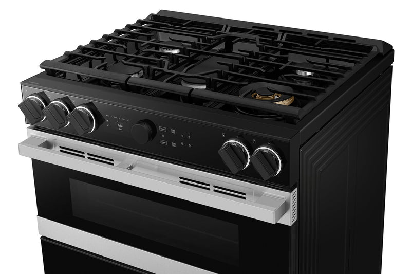 Samsung 6.3 Cu. Ft. Gas Slide-In Range with Flex Duo™ - Stainless Steel - NSY6DG8550SRAC