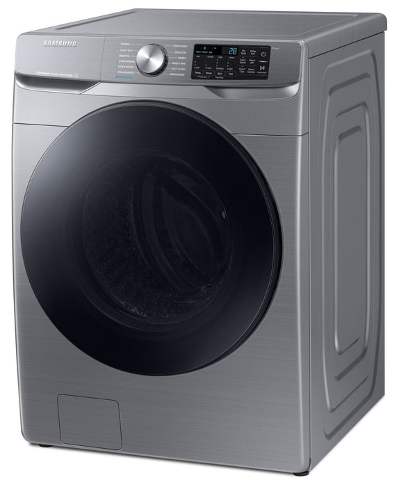Samsung 5.2 Cu. Ft. Front-Load Steam Washer - Grey - Stackable - WF45B6300AP/US 