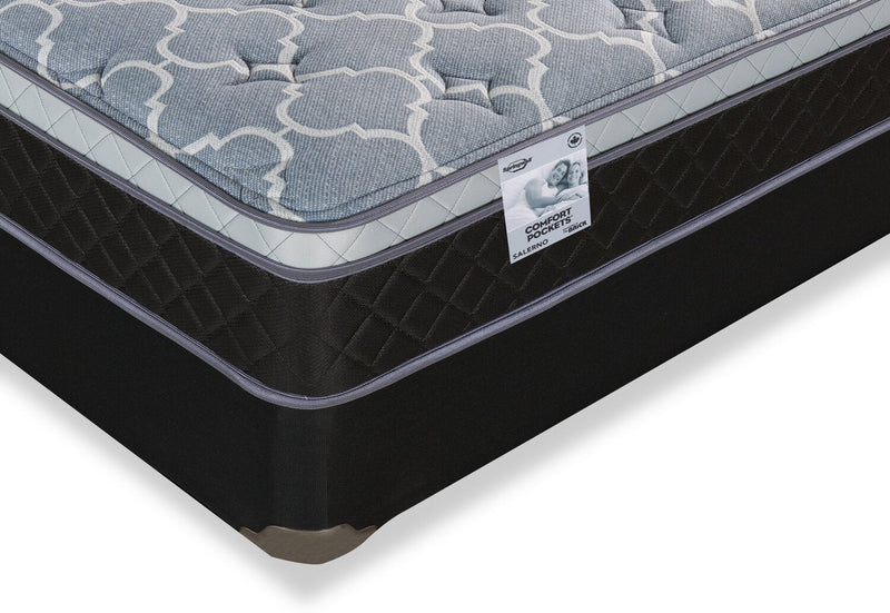 Springwall Salerno Eurotop Twin Mattress Set 
