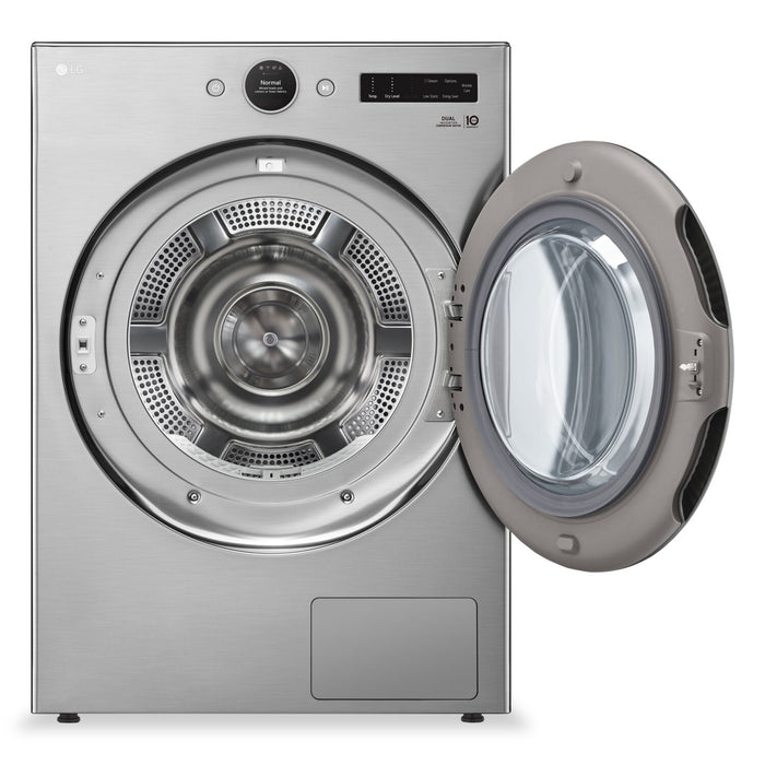 LG 7.8 Cu. Ft. 6-Motion DirectDrive® Electric Dryer with Heat Pump - DLHC5502V