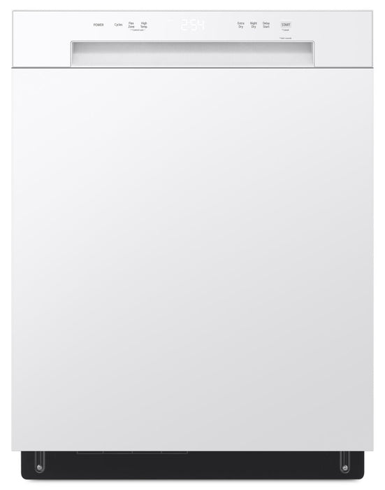 LG 24\" 52 dBA Built-In Front-Control Dishwasher with Dynamic Dry - White - LDFC2423W 
