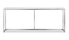 Sampson 72\" Modern Marble Sofa Table - White