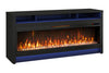Blazen 64\" Electric Fireplace TV Stand with Storage for TVs up to 70\" - Black