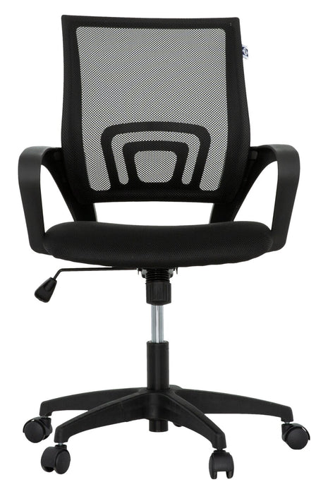 Sealy® Raven 25.2” Adjustable Ergonomic Office Chair with Mesh Padding - Black