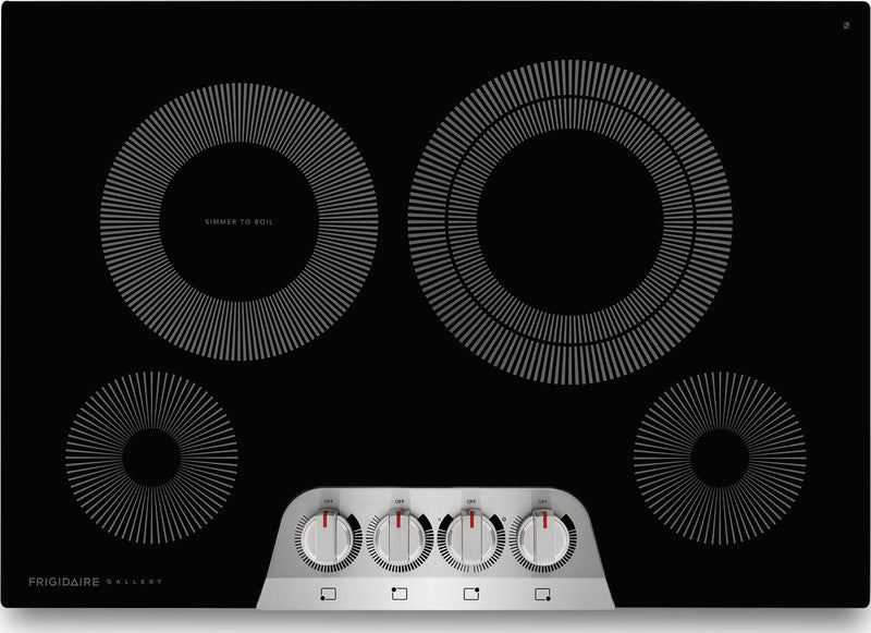 Frigidaire Gallery 30\" 4-Element Electric Cooktop - Stainless Steel - GCCE3049AS 
