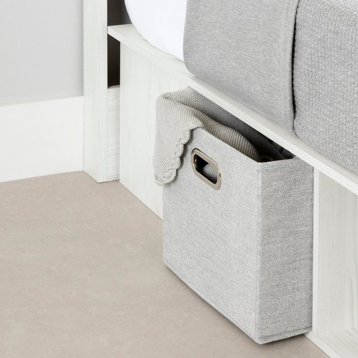 Everley Full Storage Bed - White