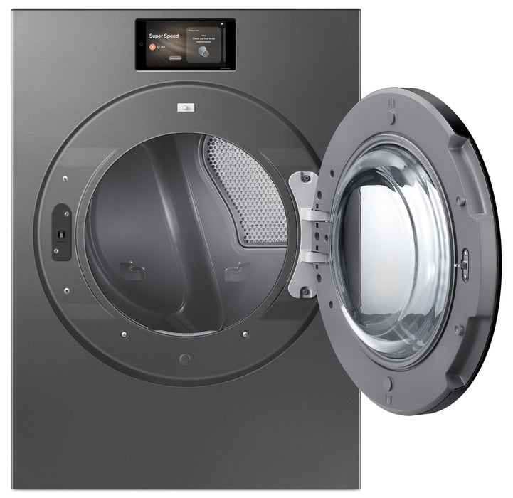 Samsung 7.6 Cu. Ft. Electric Dryer with AI Opti Dry - Dark Steel - DV90F53AESAC