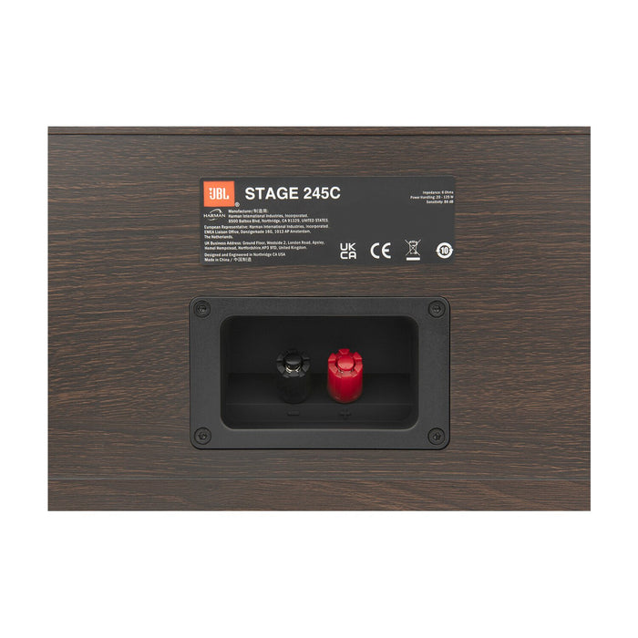 JBL Stage 245C 2.5-Way Quad 4.5\" Centre Channel Loudspeaker (JBL245CBLK)