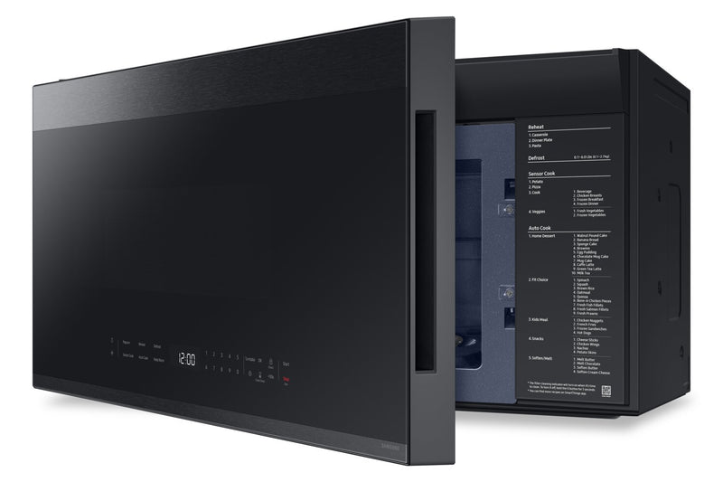 Samsung Bespoke 2.1 Cu. Ft. Over-the-Range Microwave with SmartThings Cooking - ME21DG6500MTAC 