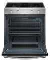 Whirlpool 30\" 5 Cu. Ft. Smart Gas Range - Stainless Steel - WSGS3330TS