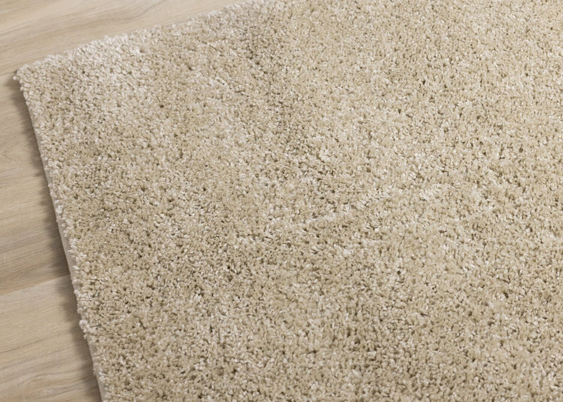 Pascal Beige Shag Area Rug - 7'10\" x 10'6\"
