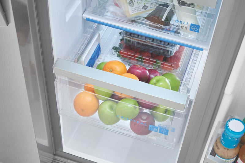 Frigidaire Gallery 33\" 22.3 Cu. Ft. Standard-Depth Side-by-Side Refrigerator - Smudge-Proof® Stain… 