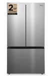 Midea 35.8\" 31.7 Cu. Ft. French-Door Refrigerator - Stainless Steel - MRF32I6BST